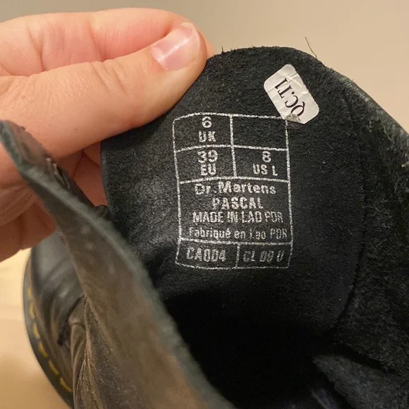 1460 WOMEN'S PASCAL VIRGINIA LEATHER BOOTS - Picture 9 of 9